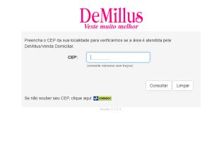 Site DeMillus – Como acessar, cadastrar e começar a